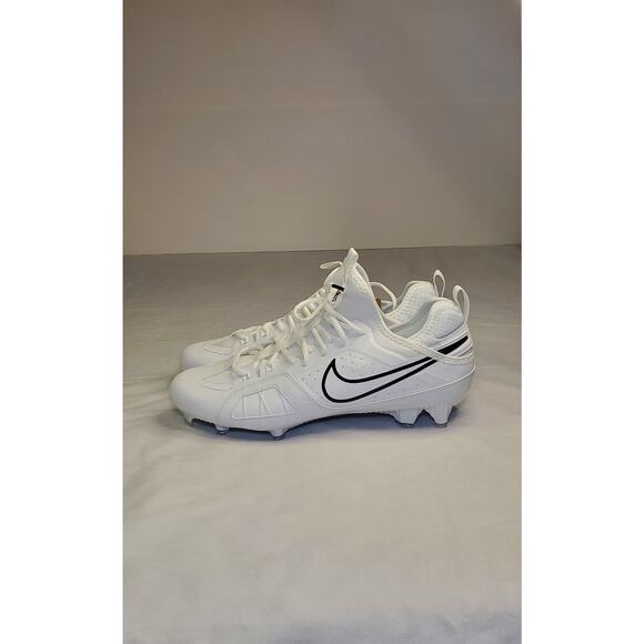 Nike Size 11 Huarache 9 Varsity LAX Cleats - FD0090-101 Men’s White Lacrosse Za2